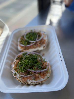 Salmon tartare