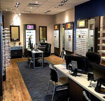 Our Peters Township office frame gallery