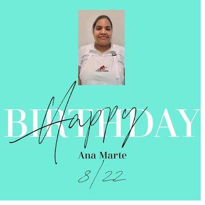 Happy Birthday Ana!!