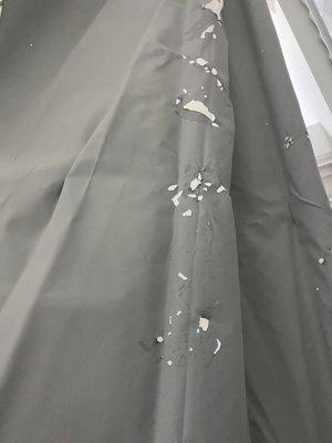 Damaged Curtains