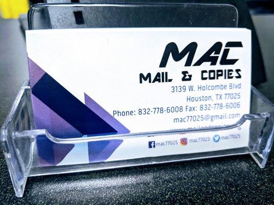 Mail & Copies