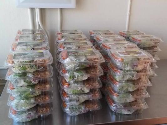 tea leaf salads are ready to be delivered to markets