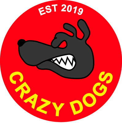 Crazy Dogs' logo.