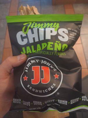 Jimmy jalapeño chips