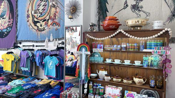 Vintage home goods and kid's t shirts