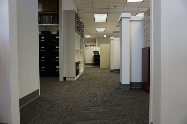 Carpet tiles in Office