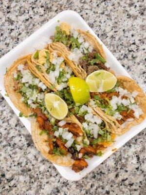 Tacos - one of each