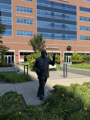 Theatre Square Man Statue