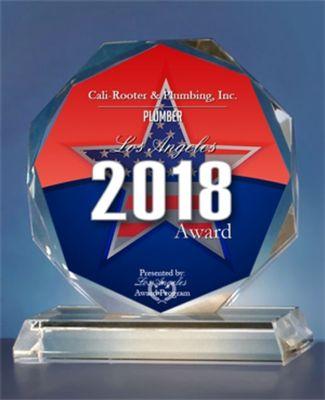 Cali-Rooter & Plumbing, Inc. Receives 2018 Los Angeles Award