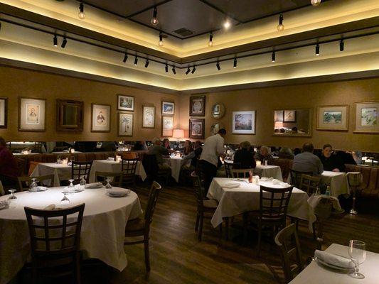 Interior dining room