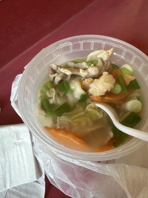 Wonton soup