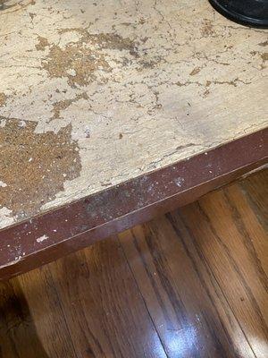 mold in the kitchen on moving day