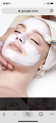 Come see our esthetician for a facial, the results are amazing!