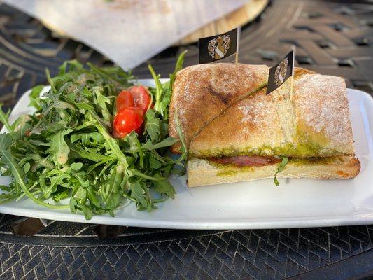 Italiano Sandwich with Arugula Salad