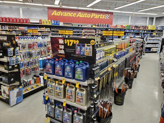 Bill Lewis stopping in at the Advance Auto Parts in Vero Beach, Florida.