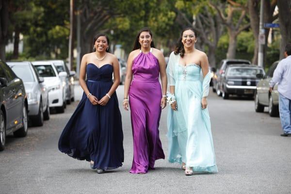 Prom Hair and Makeup for Santa Monica High Ladies