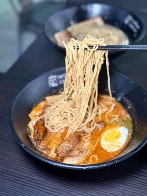 Tokido Spicy Special: thin noodles are the way to go