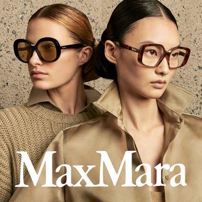 We now carry Max Mara! Come check it out and use your VSP insurance to order your elegant Max Mara everyday and sunglasses frames!