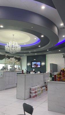 Inside Aria Nail Bar