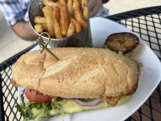 Walleye Sandwich