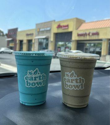 Ocean Blues Shake and Wired Monkey Shake