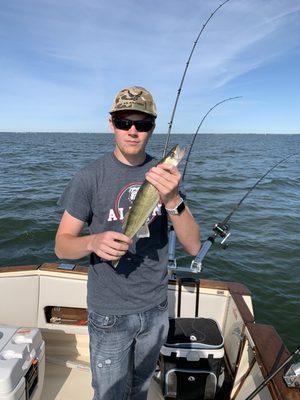 Another while I he caught on Saginaw Bay