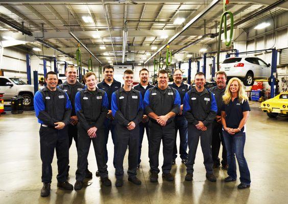 Come meet the team at Tolman's Auto-Tech! We can handle anything from tail pipe to bumper!