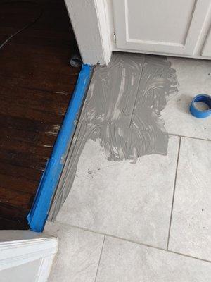 Tile getting fix