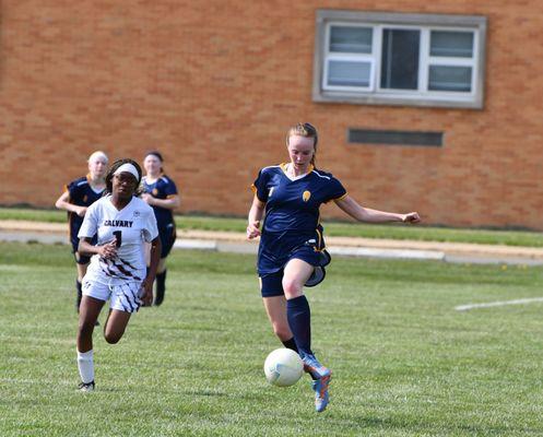 Our athletics program stretches this work of partnering with parents in the formation of their children from classrooms to sports fields.