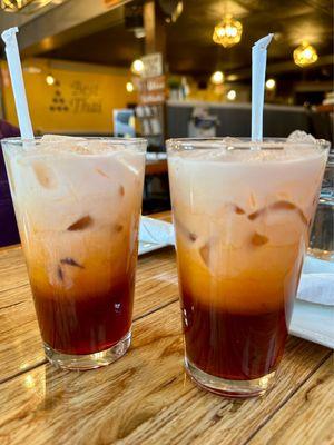 Thai iced teas