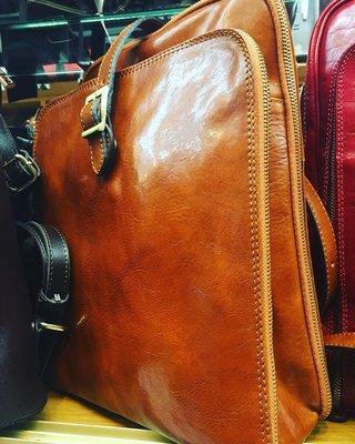 Leather handmade bagpacks