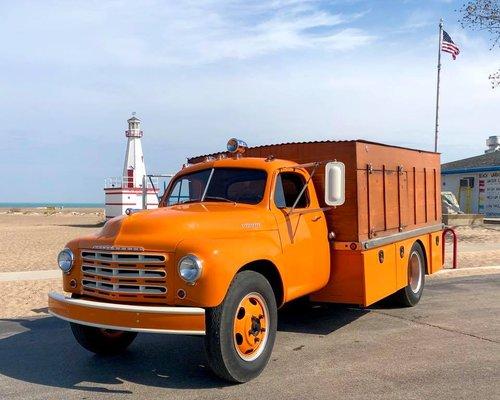 Our 1949 Studebaker pizza truck.