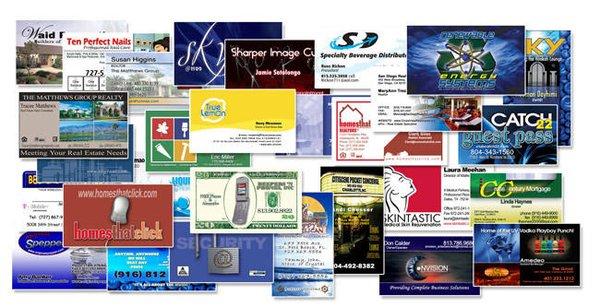 Business Cards Printing Services.