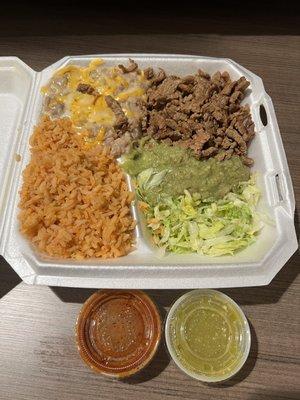 Carne Asada Plate