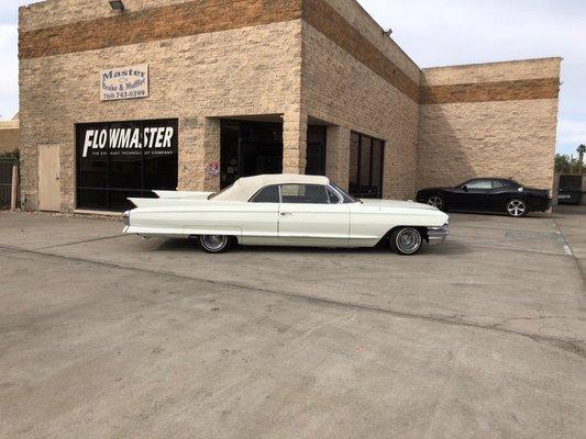 62 Caddy ! Complete dual exhaust.