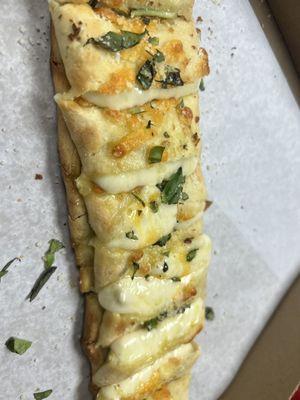 Cheesy garlic bread