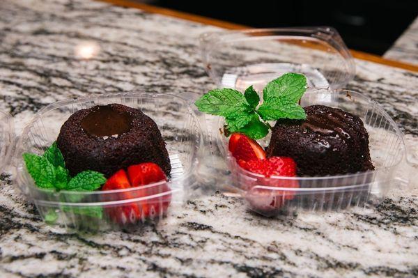 Chocolate lava cake