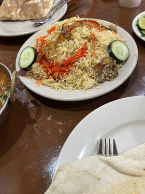 Goat biryani