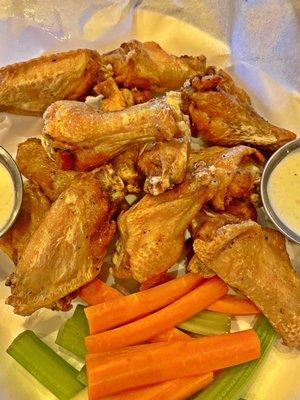 12 Chicken Wings- Naked