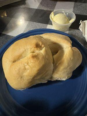 Fresh Bread before our dinner