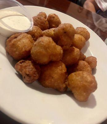 Fried mushrooms