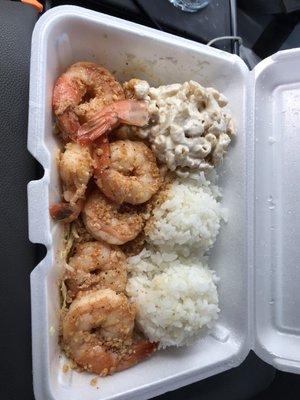 Garlic shrimp!