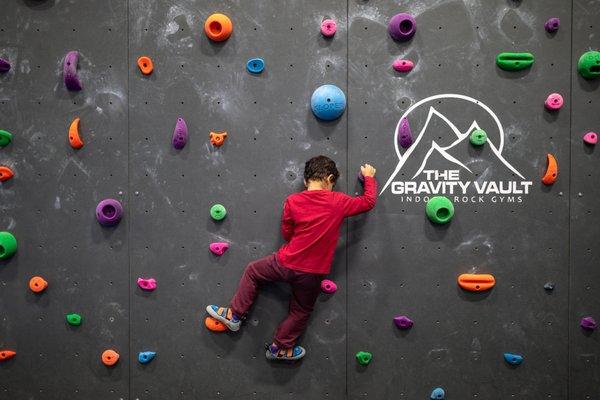 Traverse wall for young and old to advance their skills low to the ground