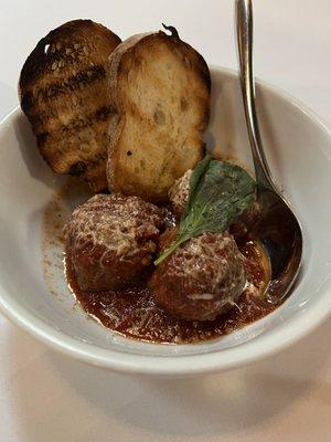 Polpette appetizer