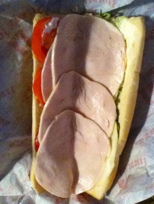 Turkey Tom w provolone added