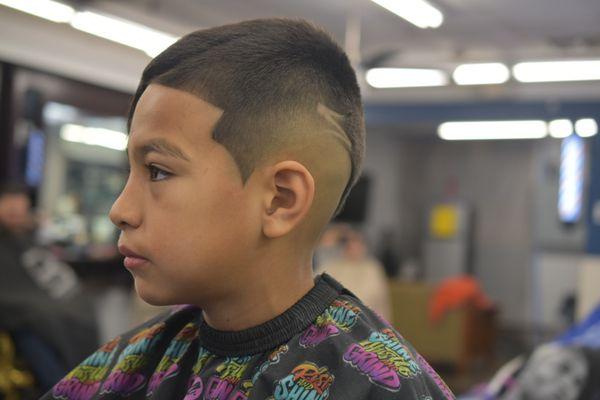 Mohawk fade