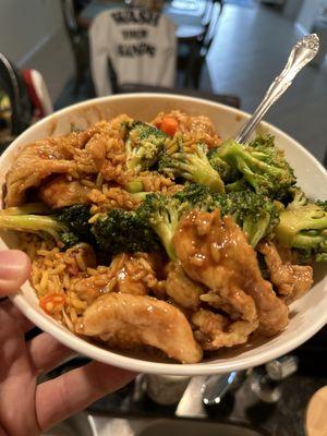 23. Chicken with Broccoli Combo