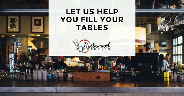 Restaurant Marketin to fill your tables