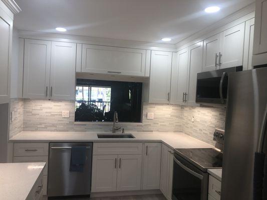 Kitchen after remodeling