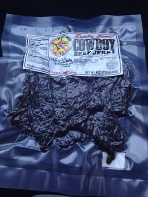 Taking home some cowboy jerky